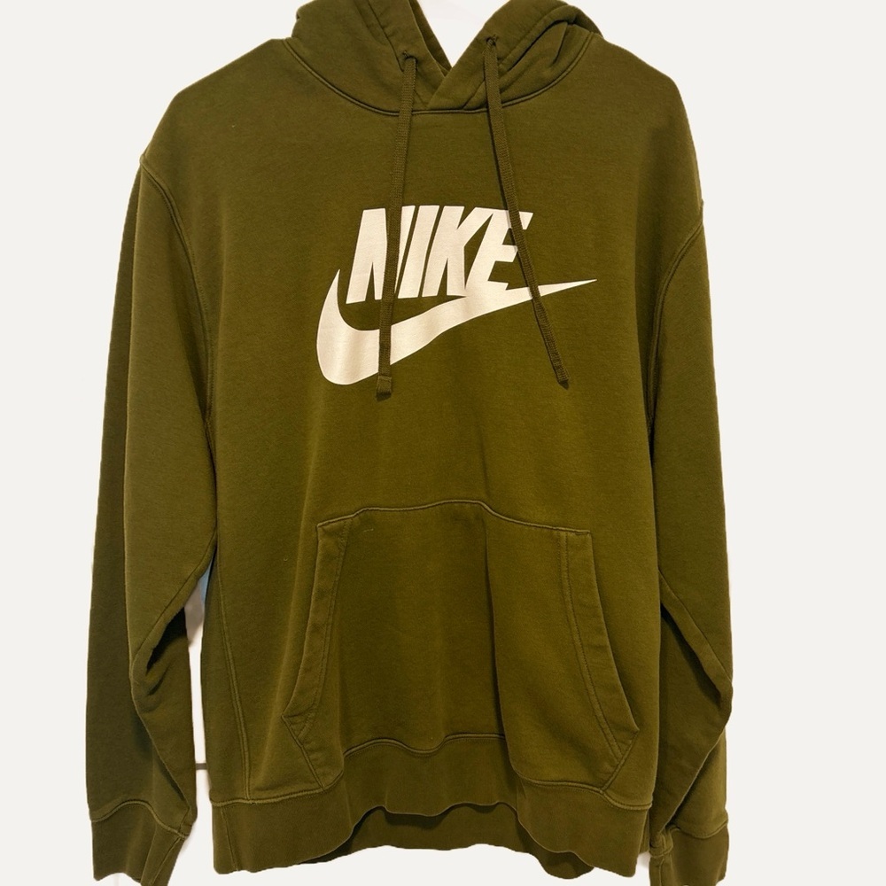 Nike Forest Green Hoodie - Picture 1 of 2